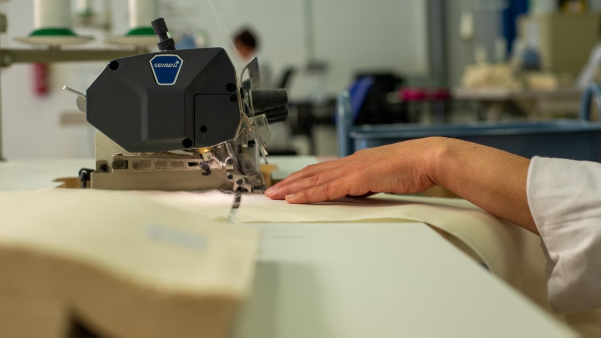 Travail textile en atelier